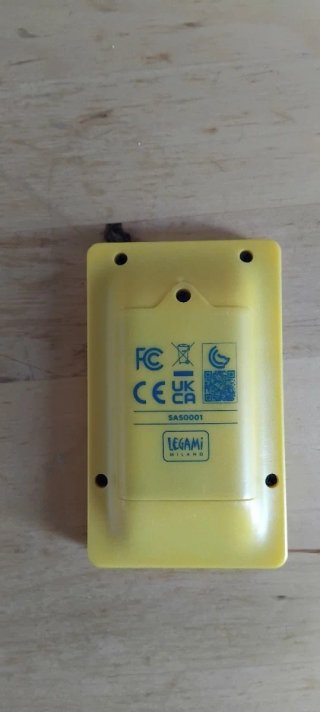 Consola de juegos Legami amarilla