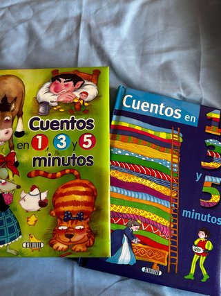 Lote Cuentos En 1, 3, y 5 Minutos