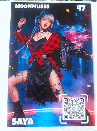 Saya "Moonmuses" #47 - KPop Starts Photocard