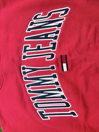 Sweatshirt Tommy Jeans Vermelho Vintage