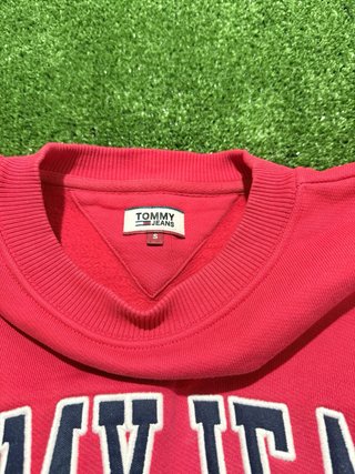 Sweatshirt Tommy Jeans Vermelho Vintage