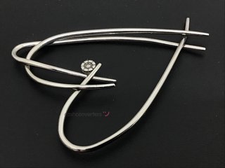 colgante oro 18k con piedra con diamante