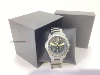 reloj pulsera caballero q&q superior chronograph