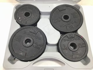 kit mancuernas domyos kit 20kg