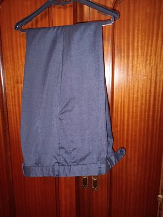 Traje Ciro Citterio Gris Vintage Y2K
