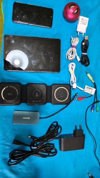 Lote Cables PC y Auriculares