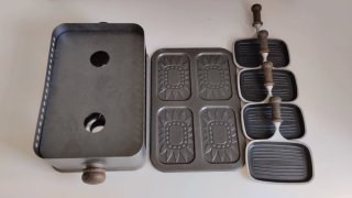 Cocina Raclette/Fondue/Gril Hierro Fundido Antigua