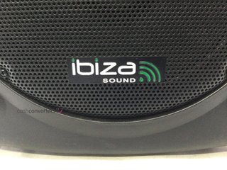 altavoz portatil bluetooth ibiza port15vhf