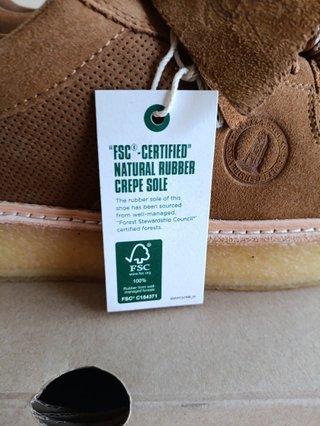 Zapatillas Clarks Sandford Piel Marrón 43 de 120€