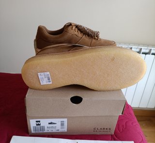 Zapatillas Clarks Sandford Piel Marrón 43 de 120€