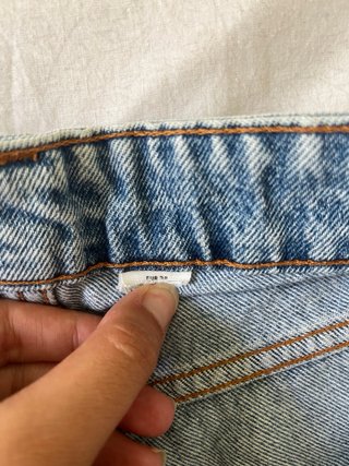 Shorts vaqueros desgastados