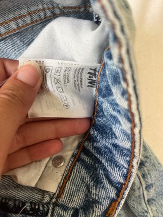 Shorts vaqueros desgastados