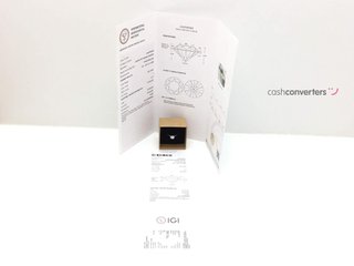 sortija oro 18k con piedra con diamante de laboratorio