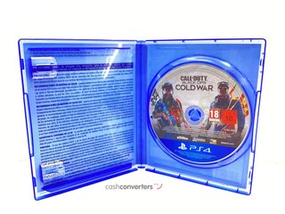 call of duty black ops cold war ps4