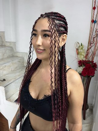 Trenzas de raiz