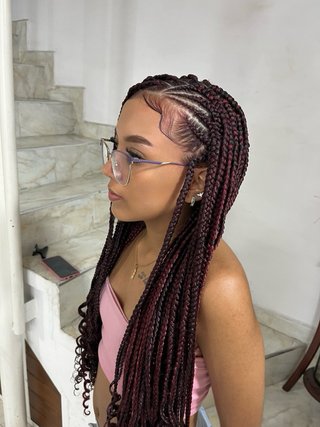 Trenzas de raiz