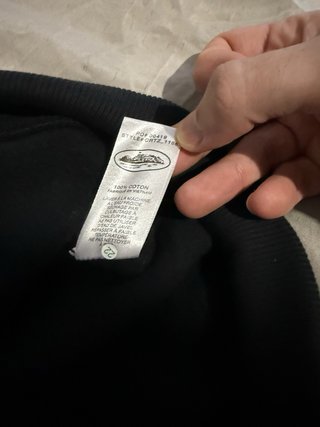 Sudadera Corteiz Negra Original