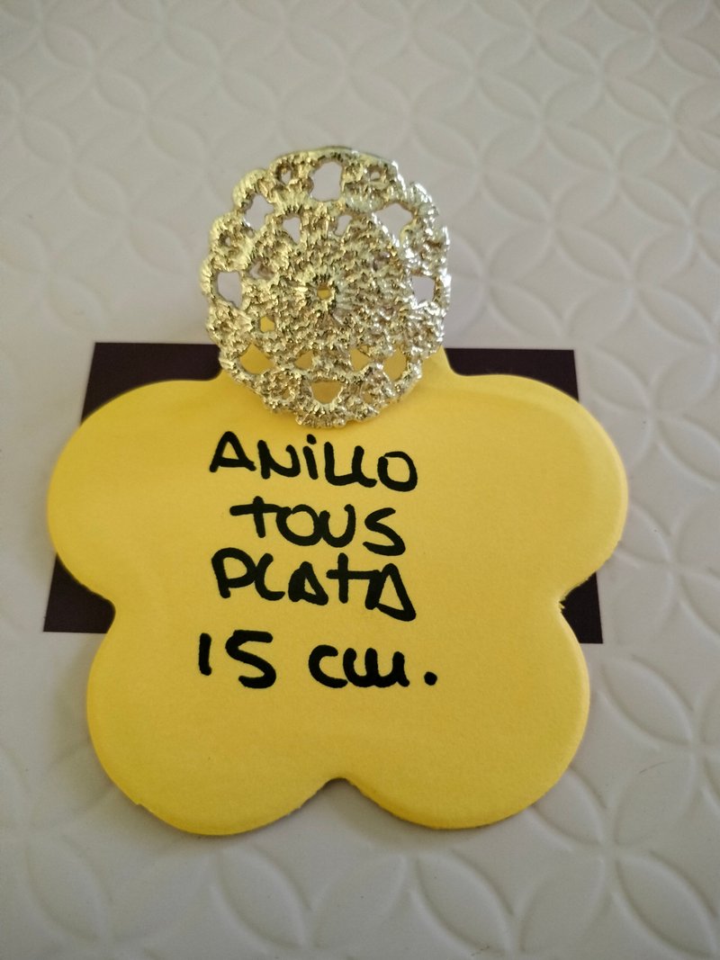 Anillo Tous Plata