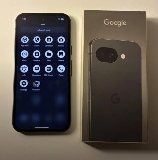Google Pixel 9a con GrapheneOS