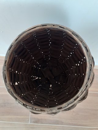 Portamacetas de madera Teka, fibras, elegantes