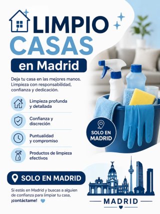 Servicio de limpieza a domicilio