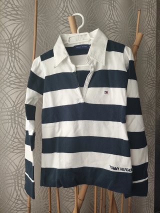 Camiseta Tommy Hilfiger Rayas Mujer Talla XS