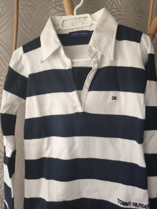 Camiseta Tommy Hilfiger Rayas Mujer Talla XS