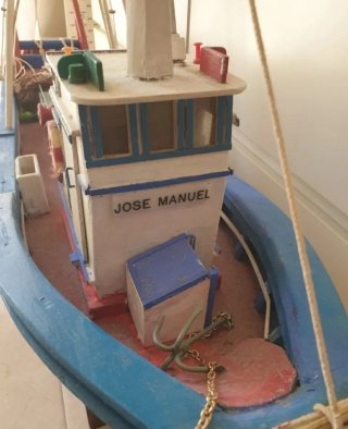 Maqueta Barco Pesca