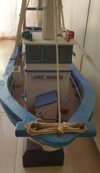 Maqueta Barco Pesca