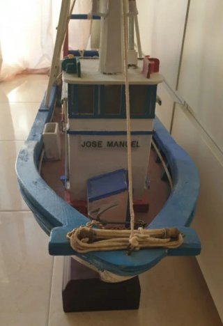 Maqueta Barco Pesca