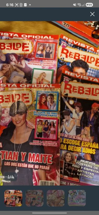 Lote CDs RBD Alexis