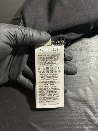 Camiseta Gucci Negra Logo GG