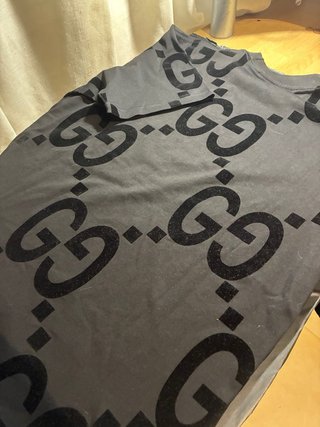 Camiseta Gucci Negra Logo GG