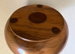 Ciotolina in legno artigianale con manico