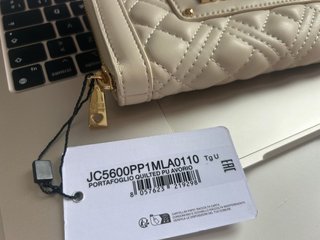 Monedero Moschino Beige Mujer