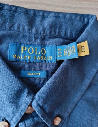 Camisa Polo Ralph Lauren Azul Talla XL