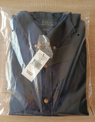 Camisa Polo Ralph Lauren Azul Talla XL