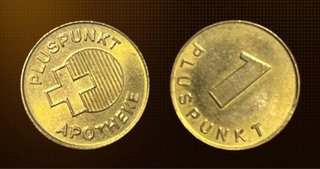 Token/Ficha Pluspunkt Apotheke