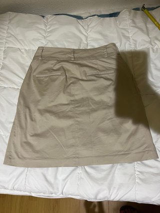 Falda Zara Beige Talla M