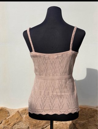 Camiseta tirantes Intropia beige