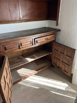 Mueble Rústico Madera Maciza