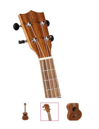 Ukelele Tenor Bones Sapelli