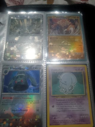 Carte Pokemon Dipplin, Spritzee, Dusclops, Whimsic