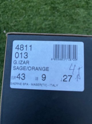 Zapatillas Ciclismo Gaerne Izar Verde/Naranja