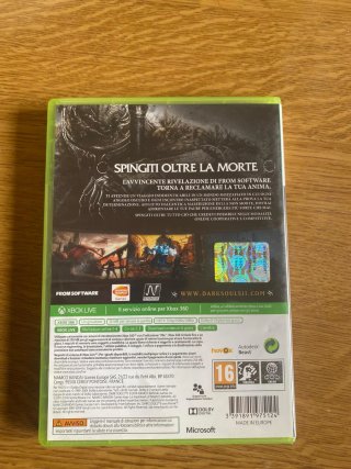 Xbox 360 Nera Completa di Cavi