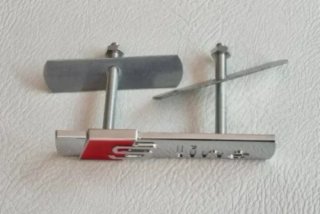 Logo Emblema Audi Sline Parilla Calandra Rejilla