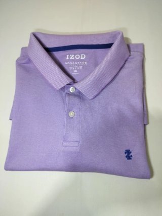 Izod Vintage Lavender Advantage Performance Polo