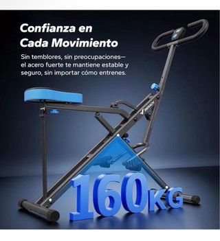 Máquina Sentadillas y Remo Plegable