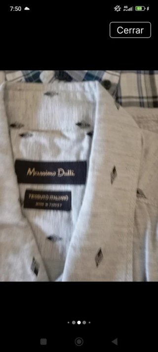 Lote 6 Camisas Manga Larga Hombre