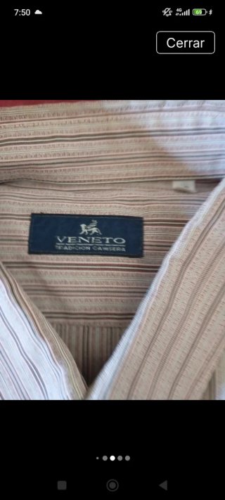 Lote 6 Camisas Manga Larga Hombre